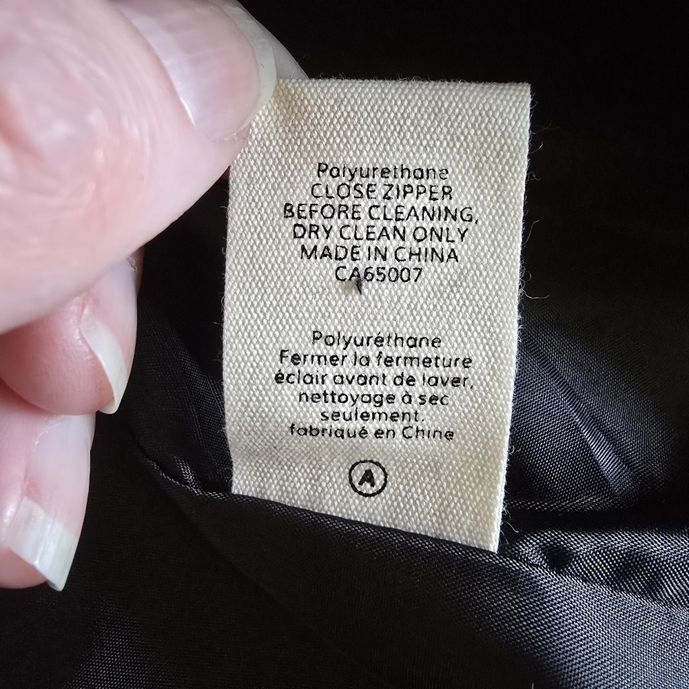 Jackson Rowe Bond Faux Leather Jacket size small - Picture 14 of 16